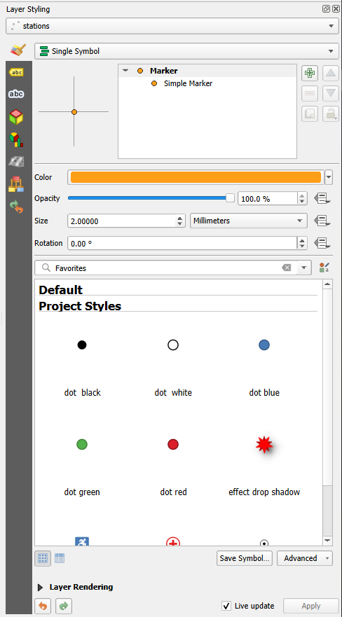 Layer Styling in QGIS