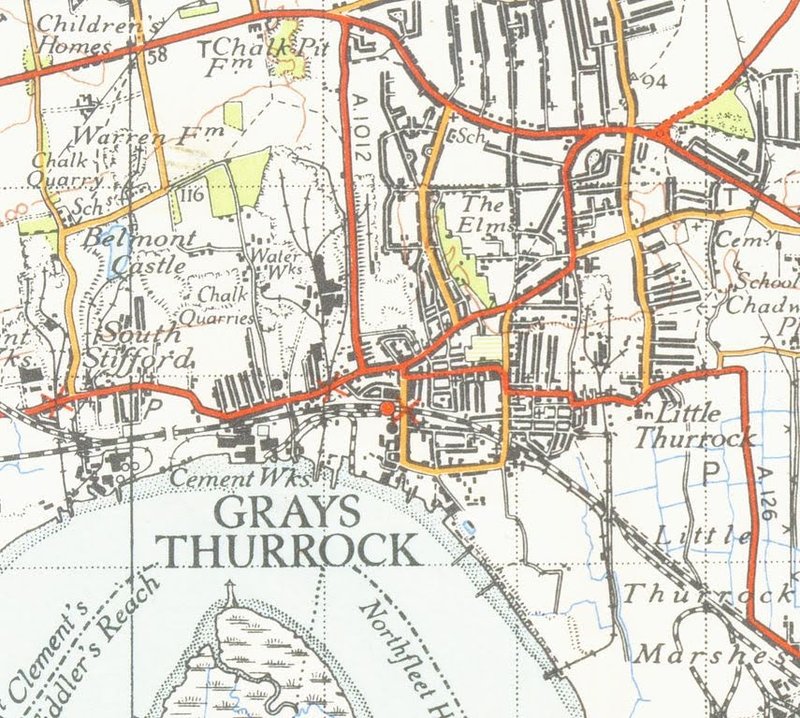 The one inch to the mile scale topographic map